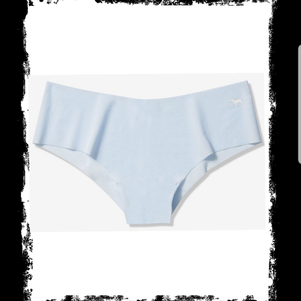 Pink by VS No Show Cheekster Panties